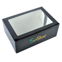 Wholesale Custom Logo Pastry Cake Boxes In Bulk With Plastic Clear Window